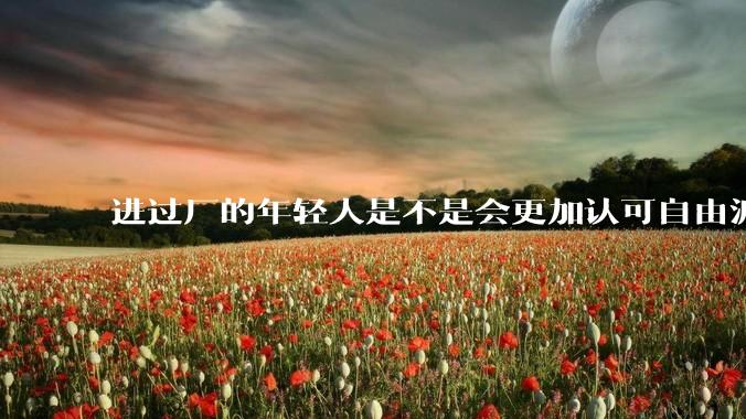 进过厂的年轻人是不是会更加认可自由派？